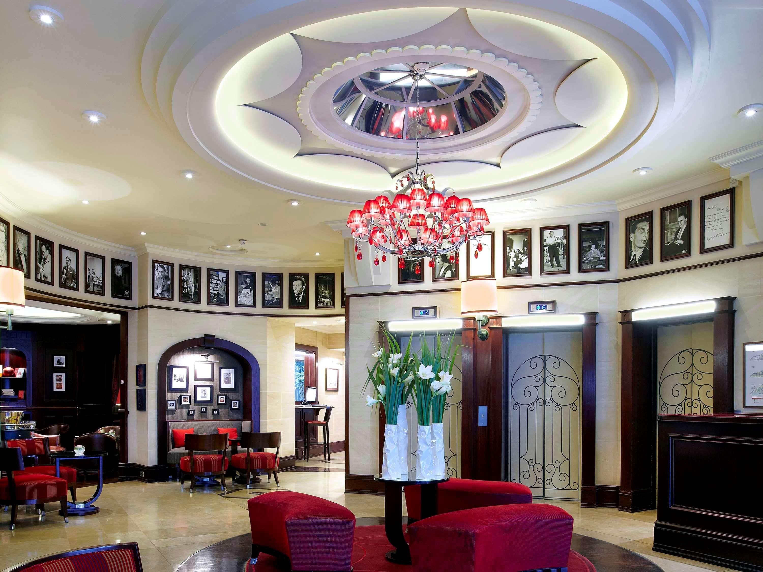 Hotel Pont Royal Párizs Kültér fotó The lobby of the hotel