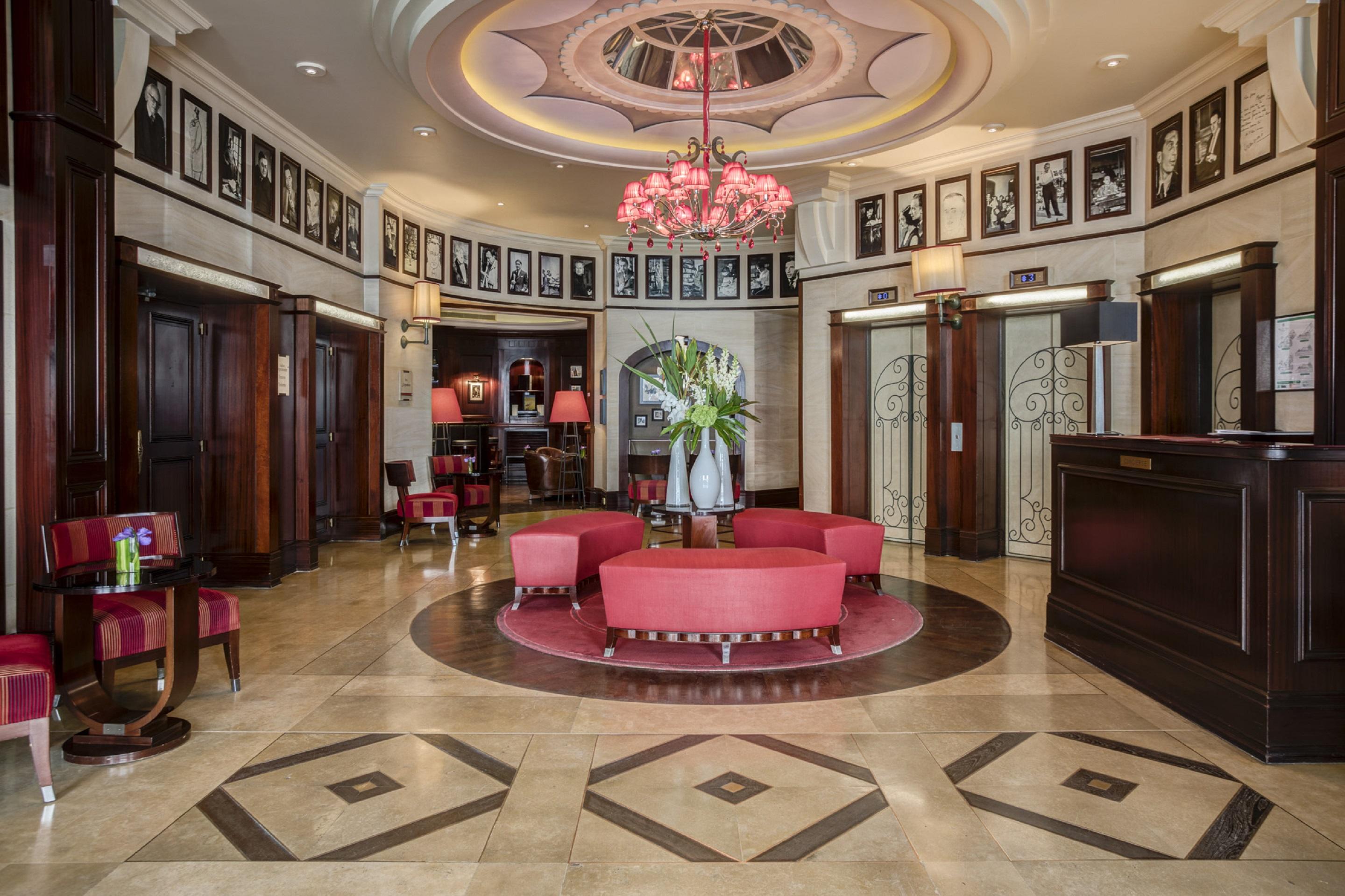 Hotel Pont Royal Párizs Kültér fotó Lobby